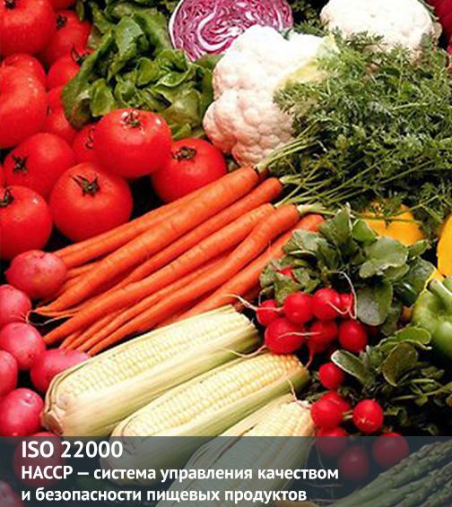 ISO 22000: НАССР - система управления качеством и безопасности пищевых продуктов